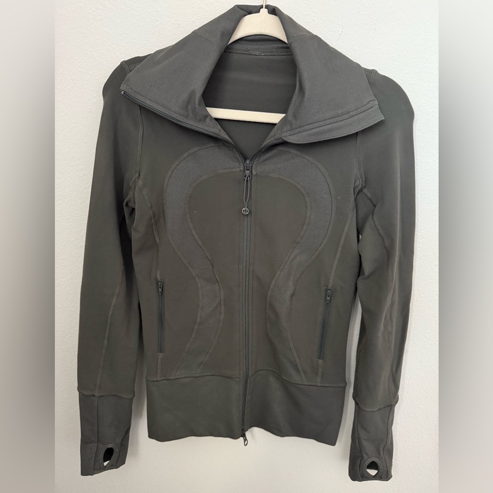 Lululemon Define Jacket Olive Green Zip Up - Picture 1 of 11